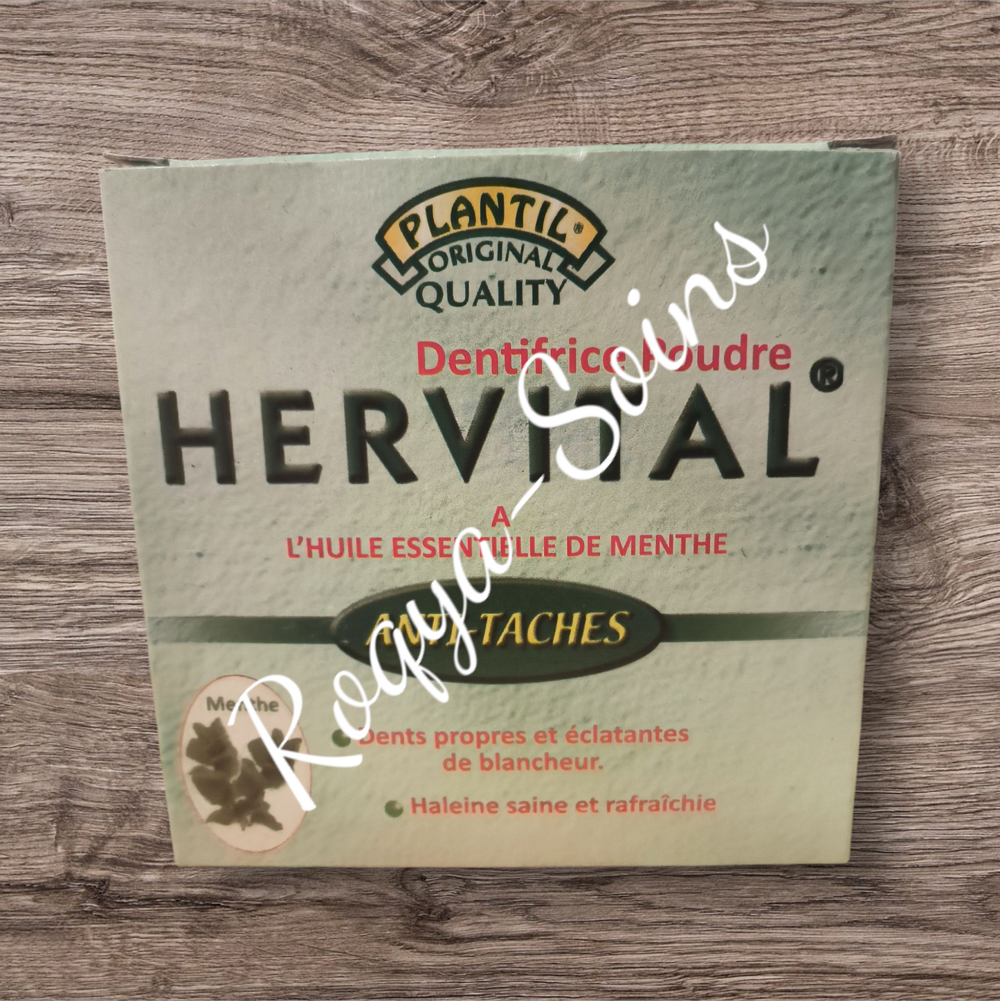 Dentifrice en poudre HERVITAL ( Menthe fraîche )