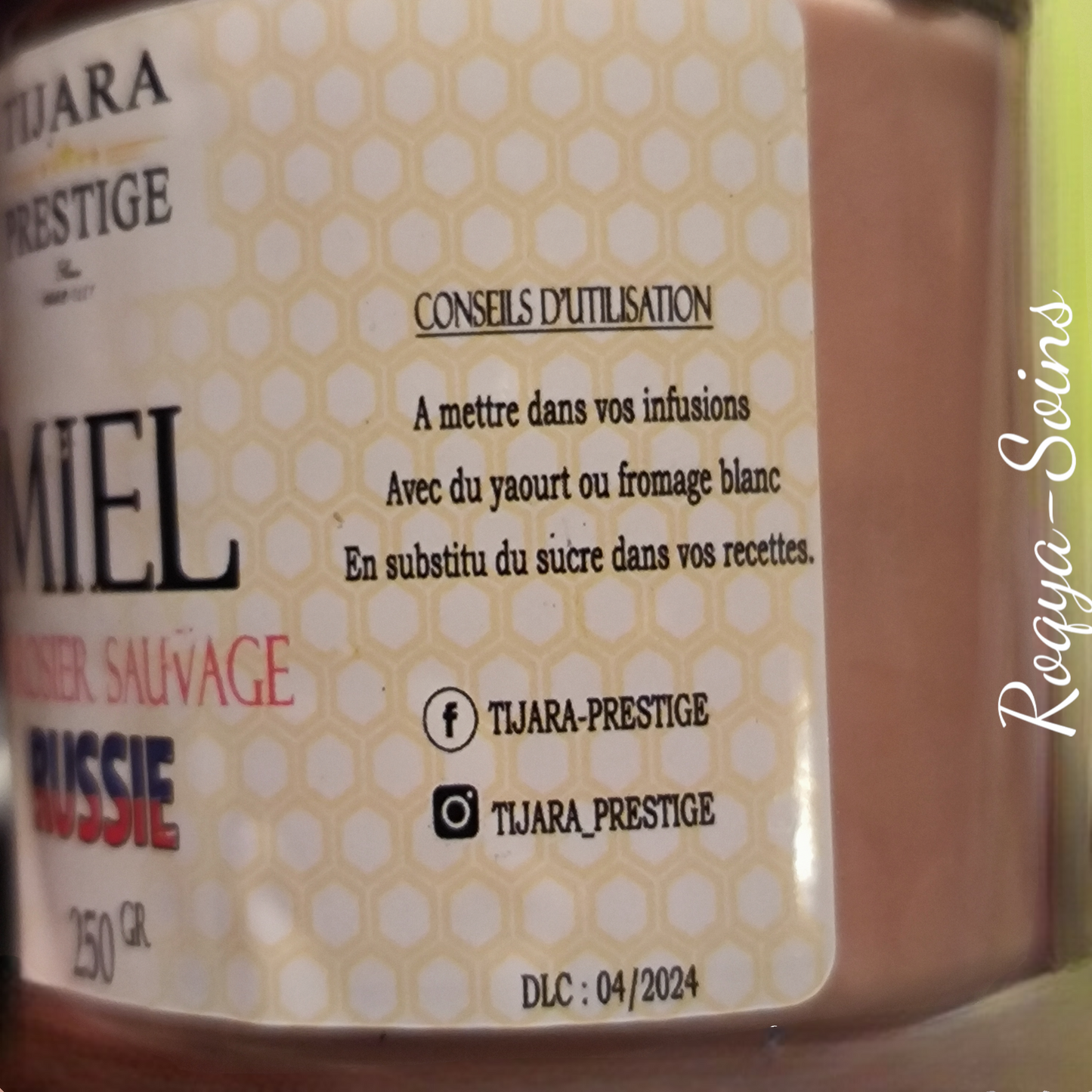 Miel Rose de Russie 250 gr